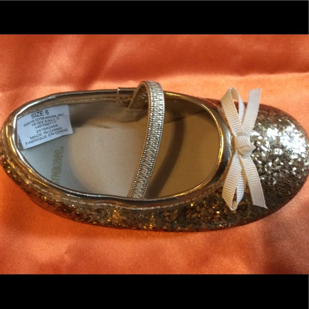 Gymboree gold sparkly